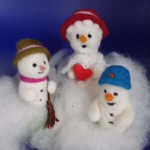 Vilditud näpunukud lumememmed